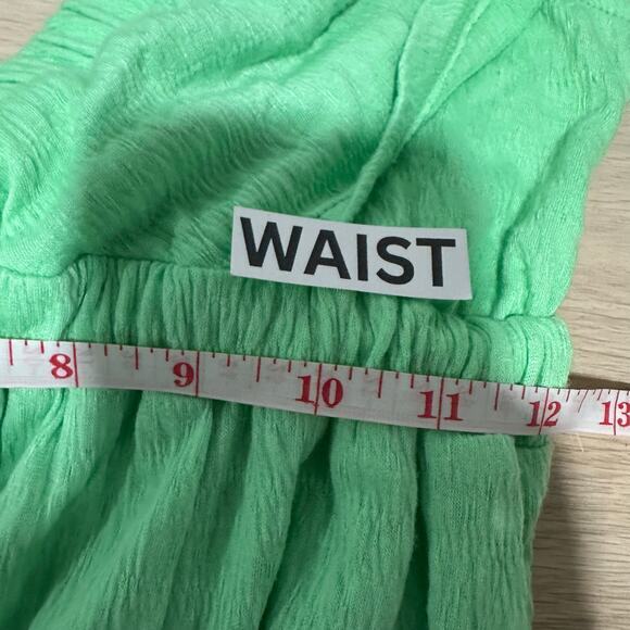 Free People Beach Womens Boho Beachy La La Maxi Dress Open Back Green Size XS - Picture 12 of 13